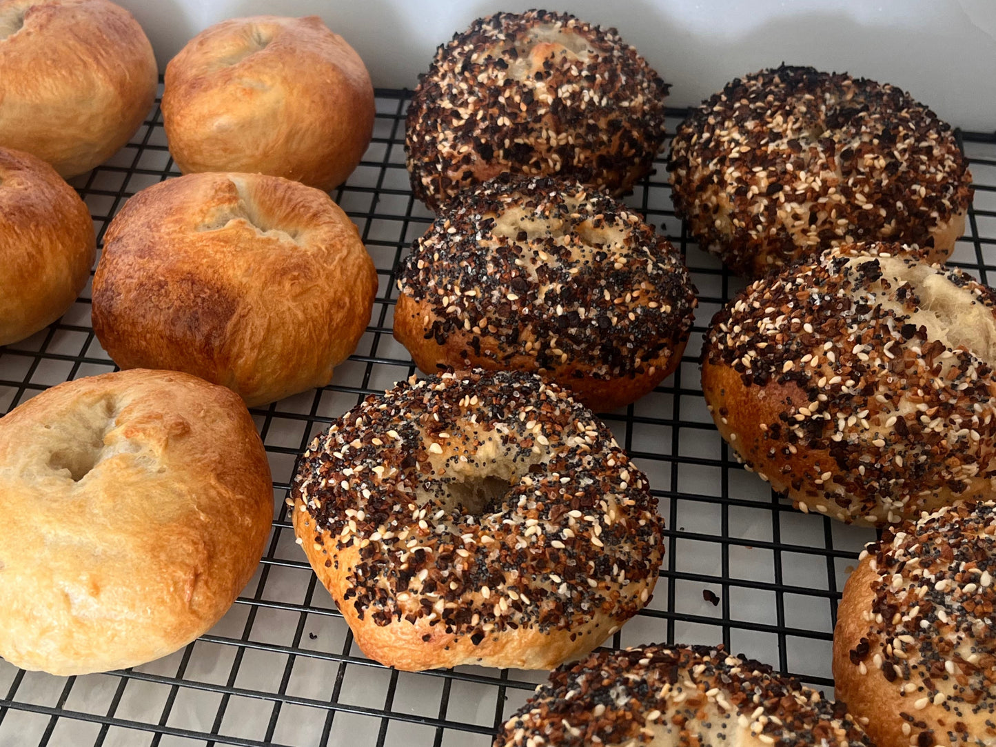 Sourdough Bagels - Everything